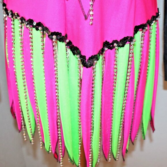 Stylish Rhythmic Gymnastics Leotard, Acrobatic Competition Baton Dance Costume - Picture 7 of 16